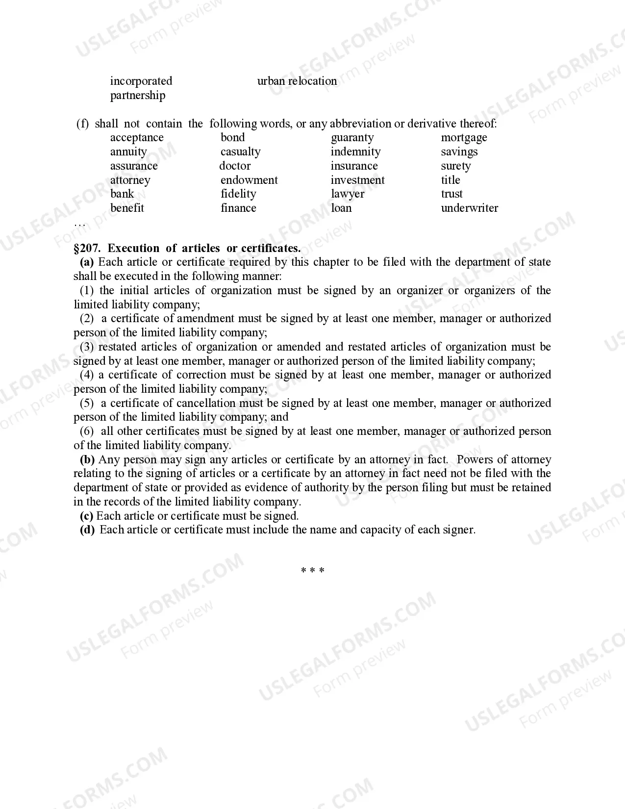 Preview New York Limited Liability Company LLC Formation Package