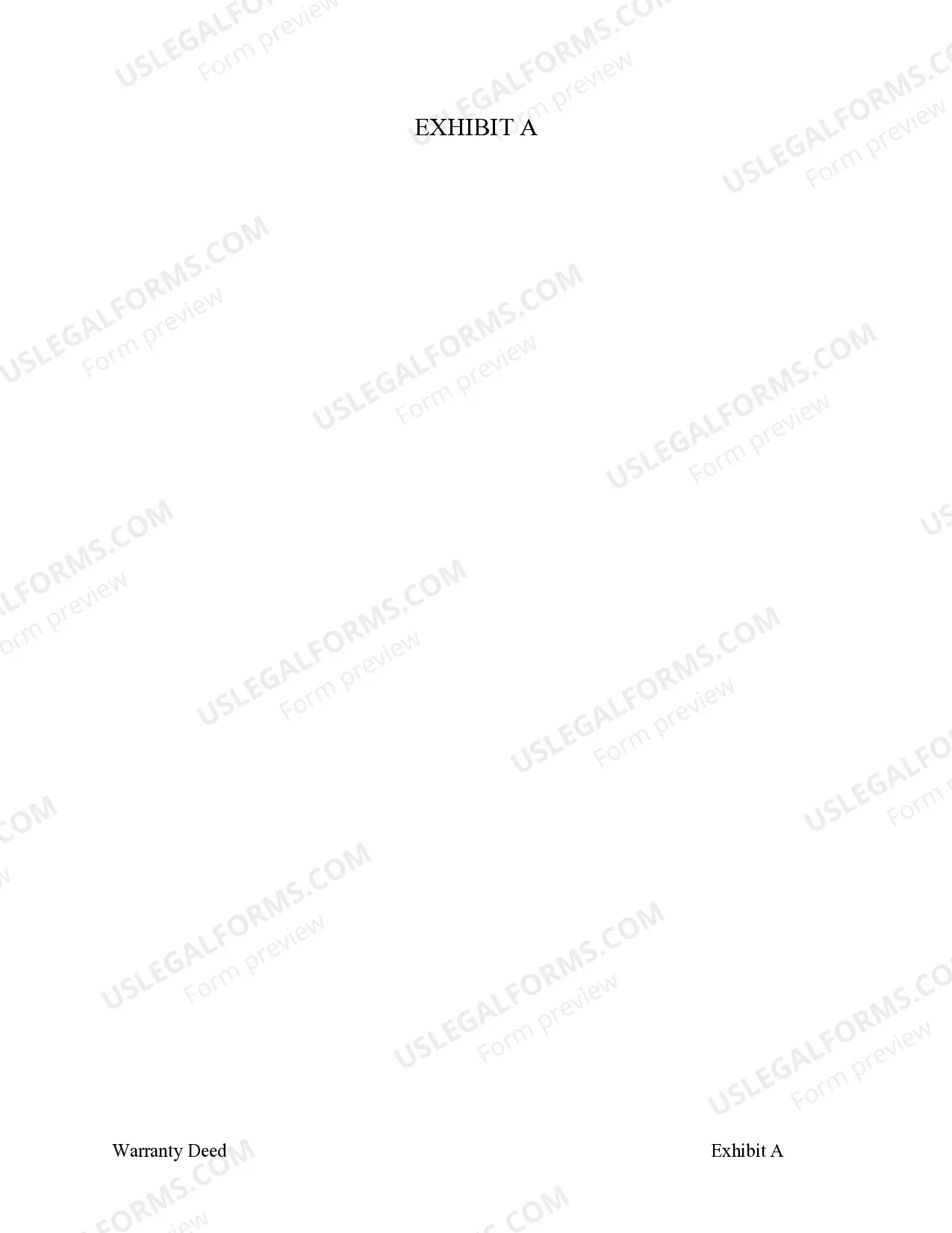 Preview Warranty Deed from Corporation to Individual