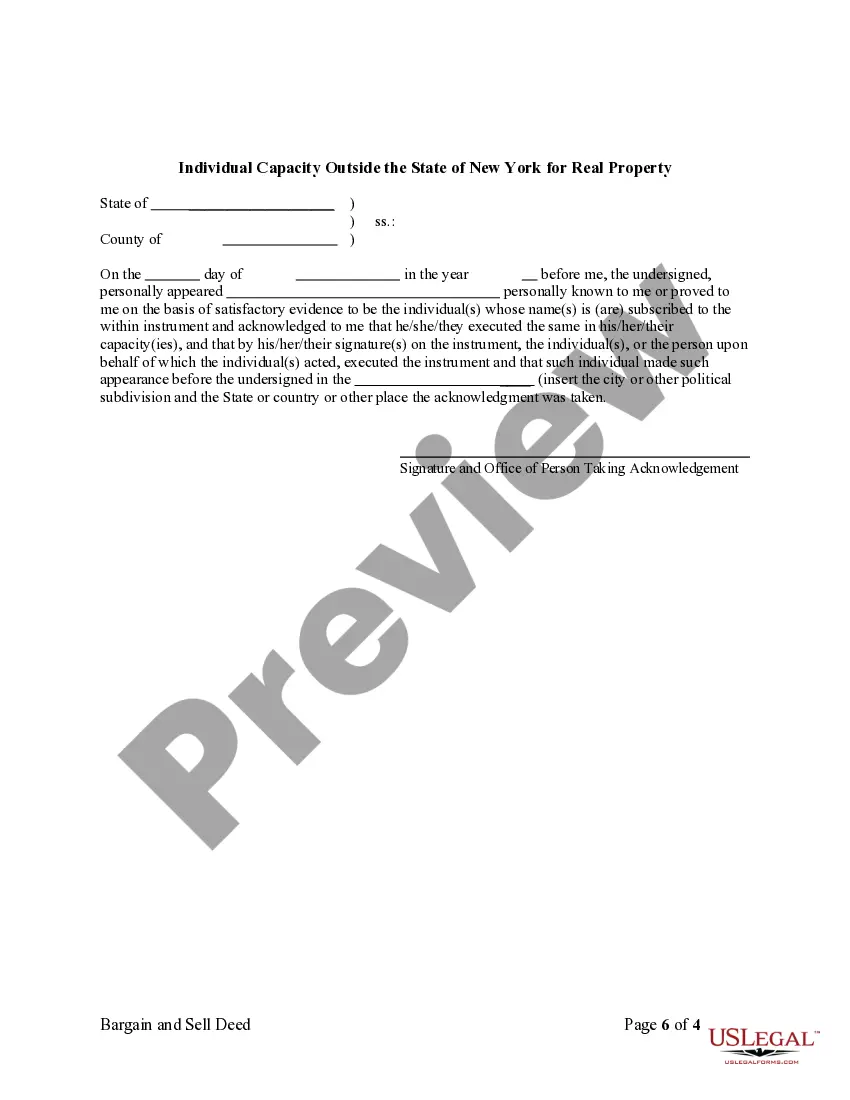 Preview Bargain and Sale Deed with Covenant Against Grantors Acts - Husband and Wife to Trust
