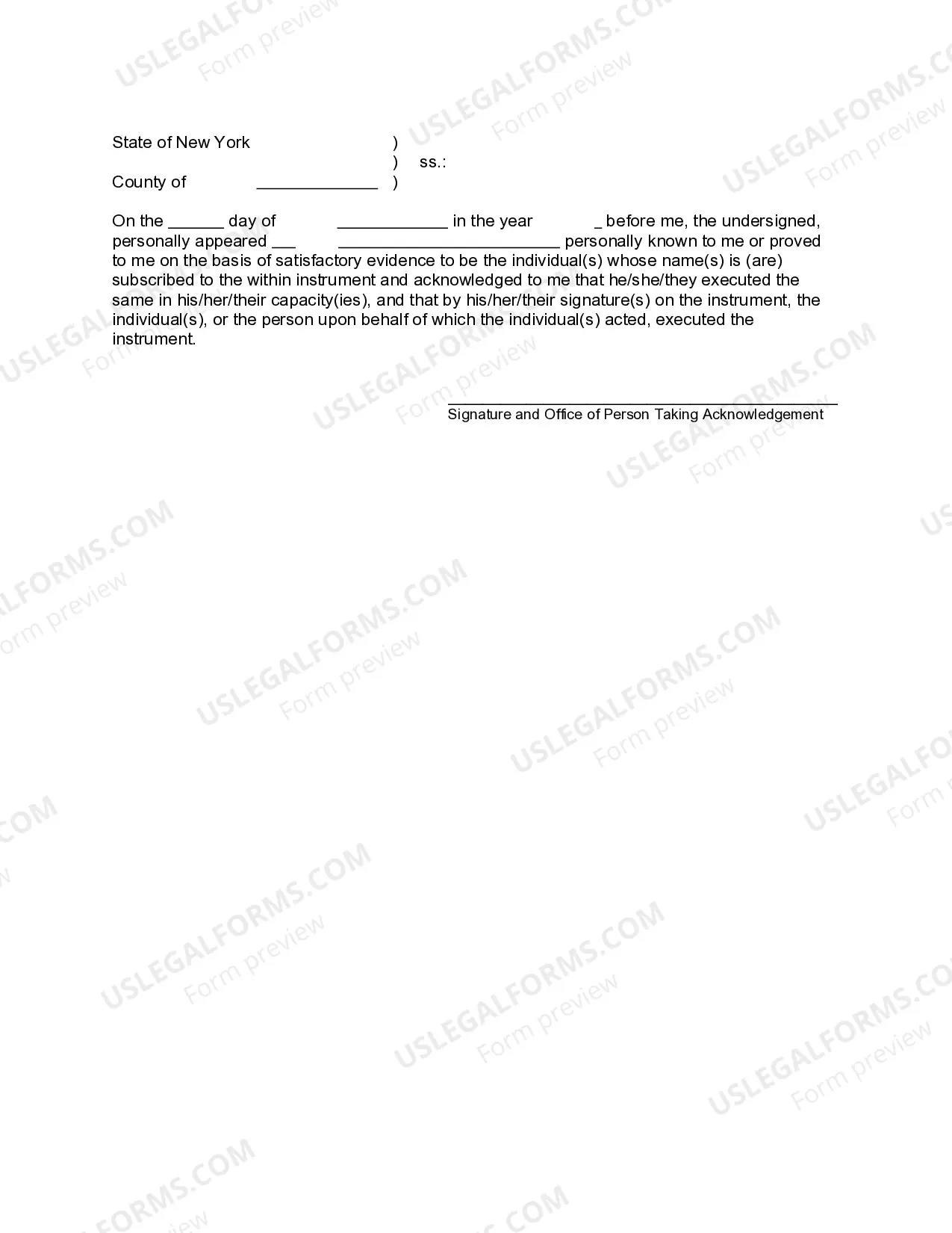 Preview Ancient Mortgage Affidavit