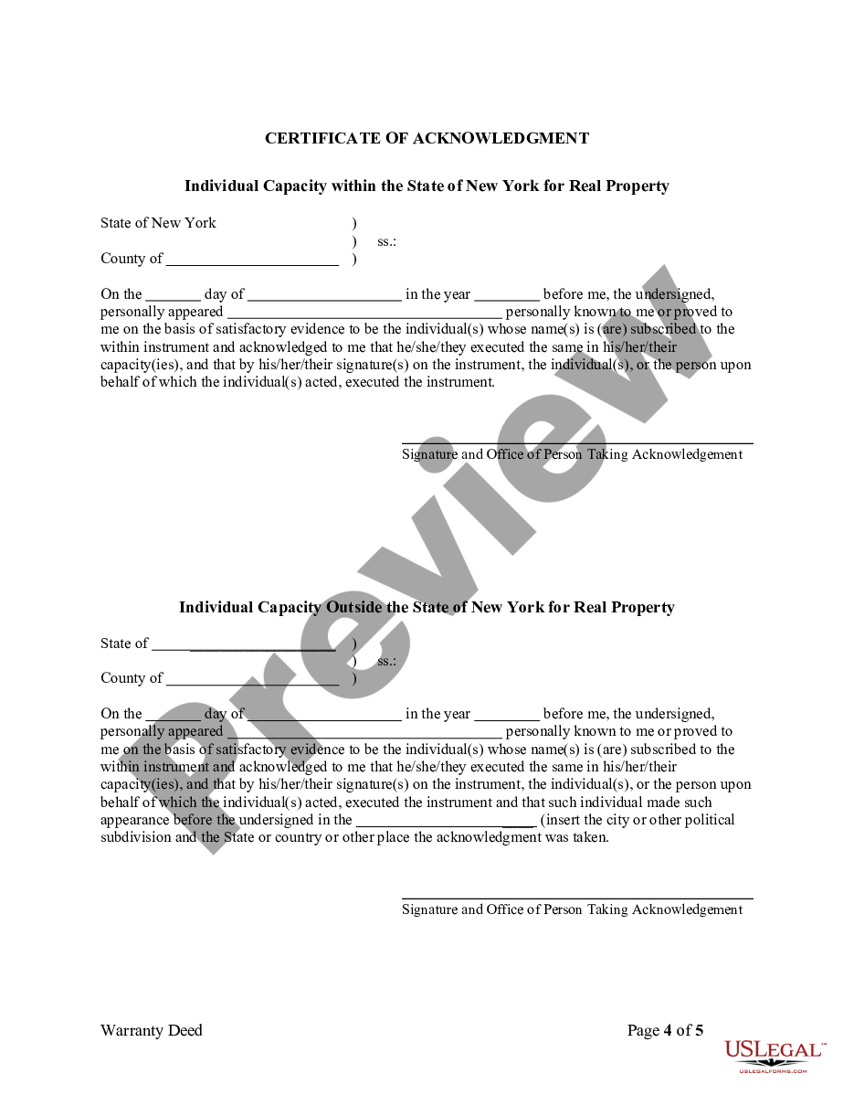 page 5 Warranty Deed - Three Individuals to Husband and Wife preview