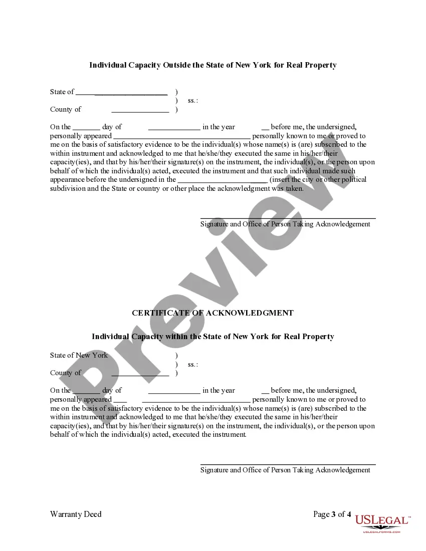 Preview Warranty Deed from two Individuals to Husband and Wife