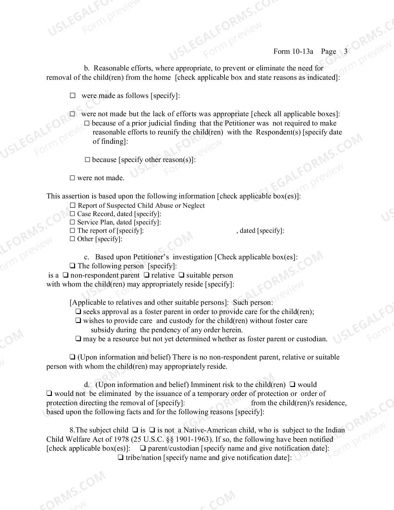 Preview Notice of Motion (Violation of Order of Disposition)