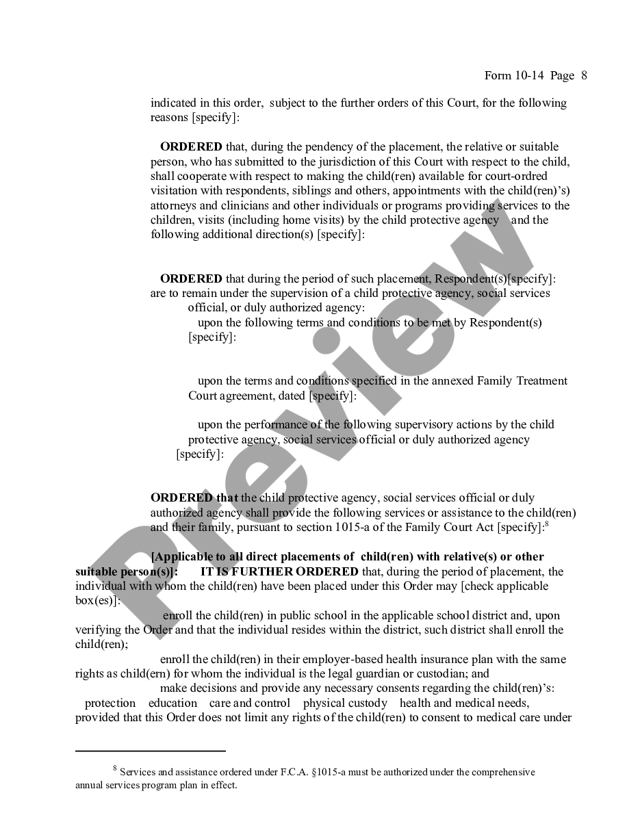page 7 Child Protective - Order - Violation of Order of Disposition preview