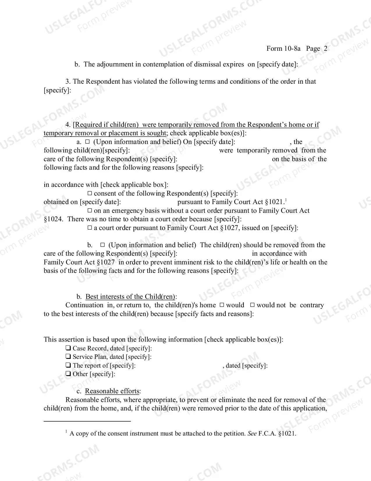 Preview Application To Restore Case Adjourned In Contemplation of Dismissal To Calendar