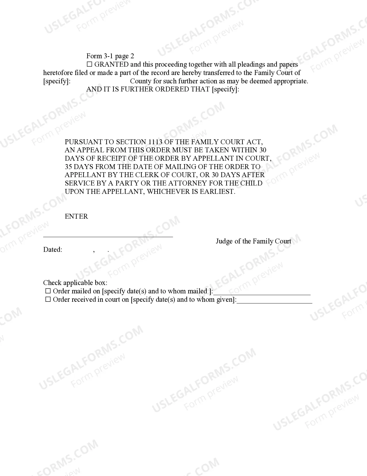 Preview Order On Motion For Change of Venue