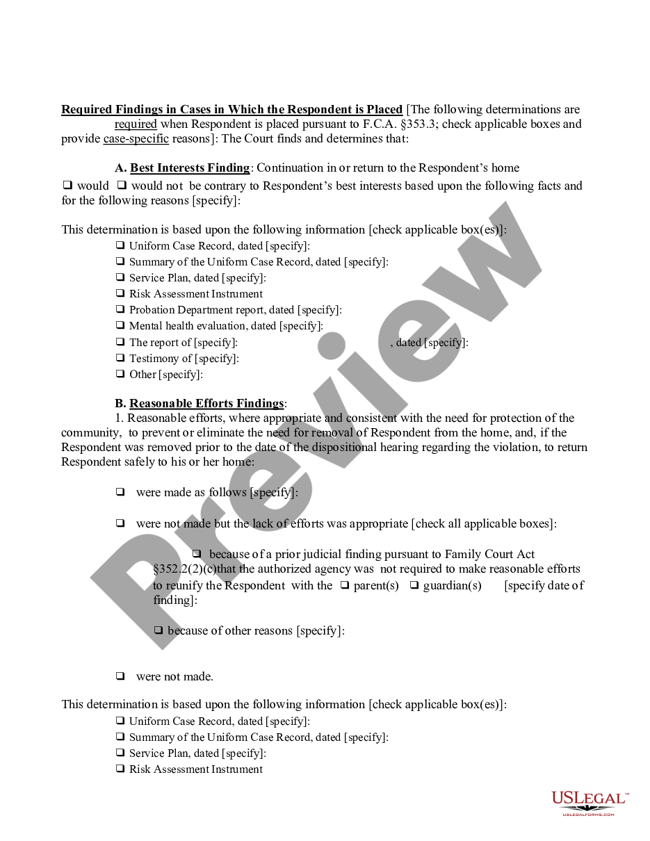 page 1 Order - Violation of Order of Probation or Conditional preview