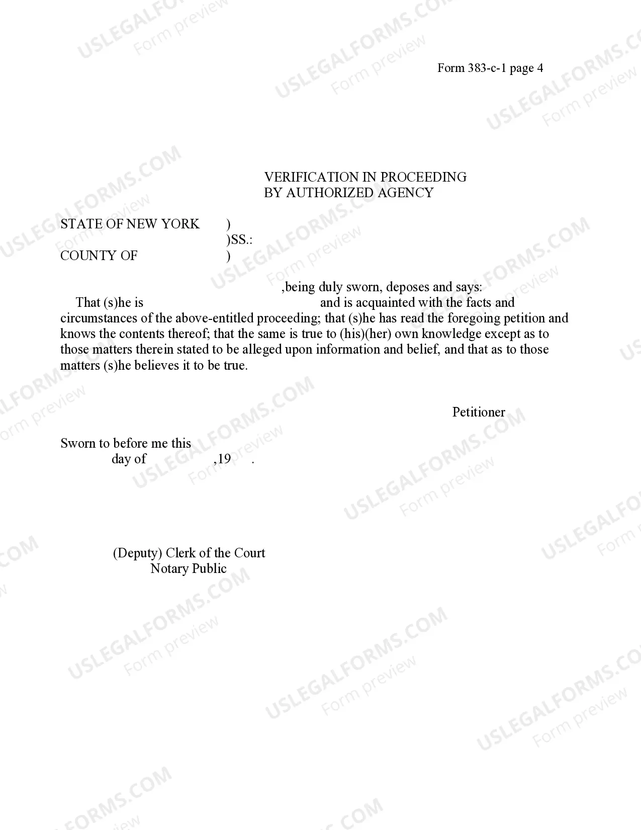 Preview Petition for Approval of Surrender Instrument - Child in Foster Care 12-97