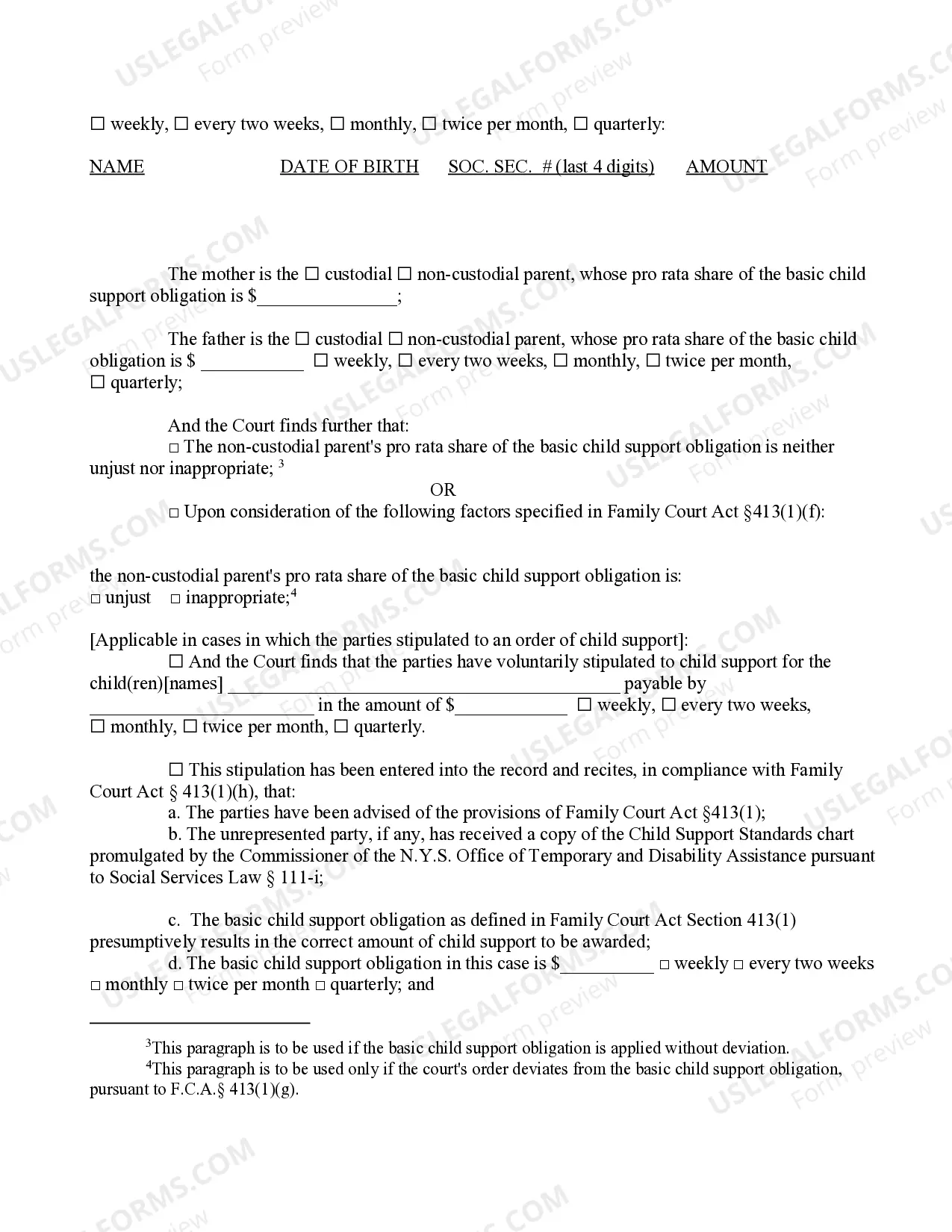 Preview Order On Petition To Extend Modify Or Terminate Order of Support