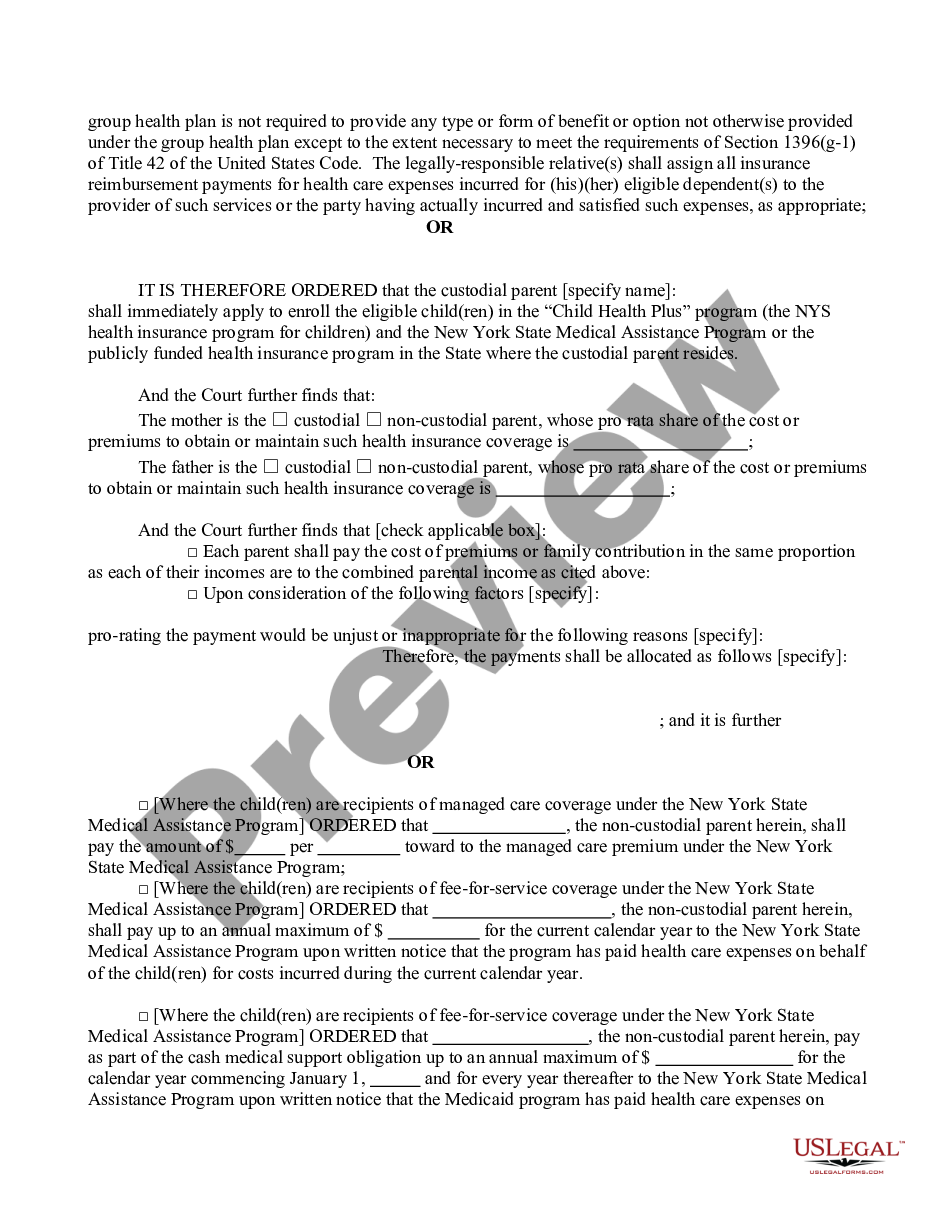 page 5 Order of Disposition - Violation of Support Order preview