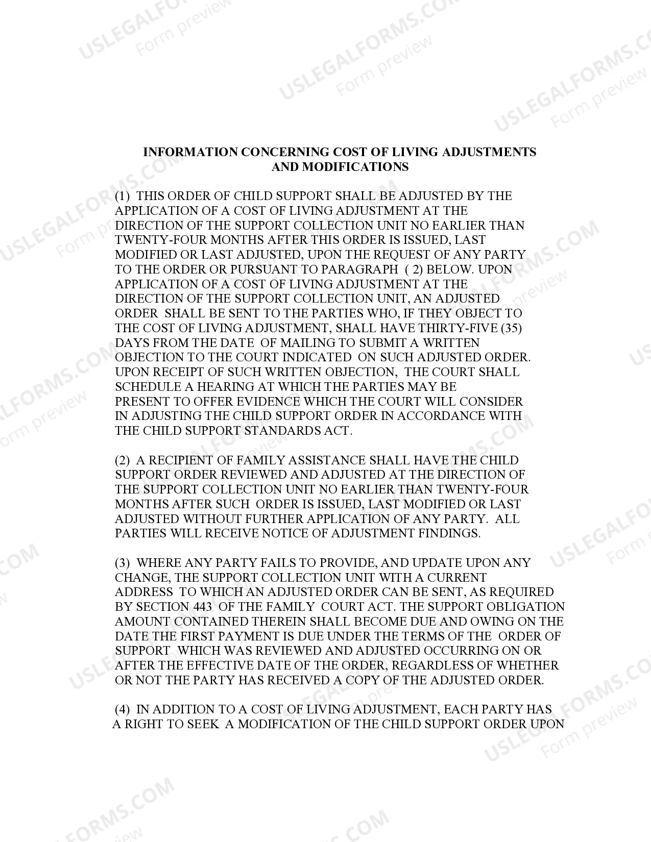 Preview Order Upon Support Magistrate Determination of Willfulness