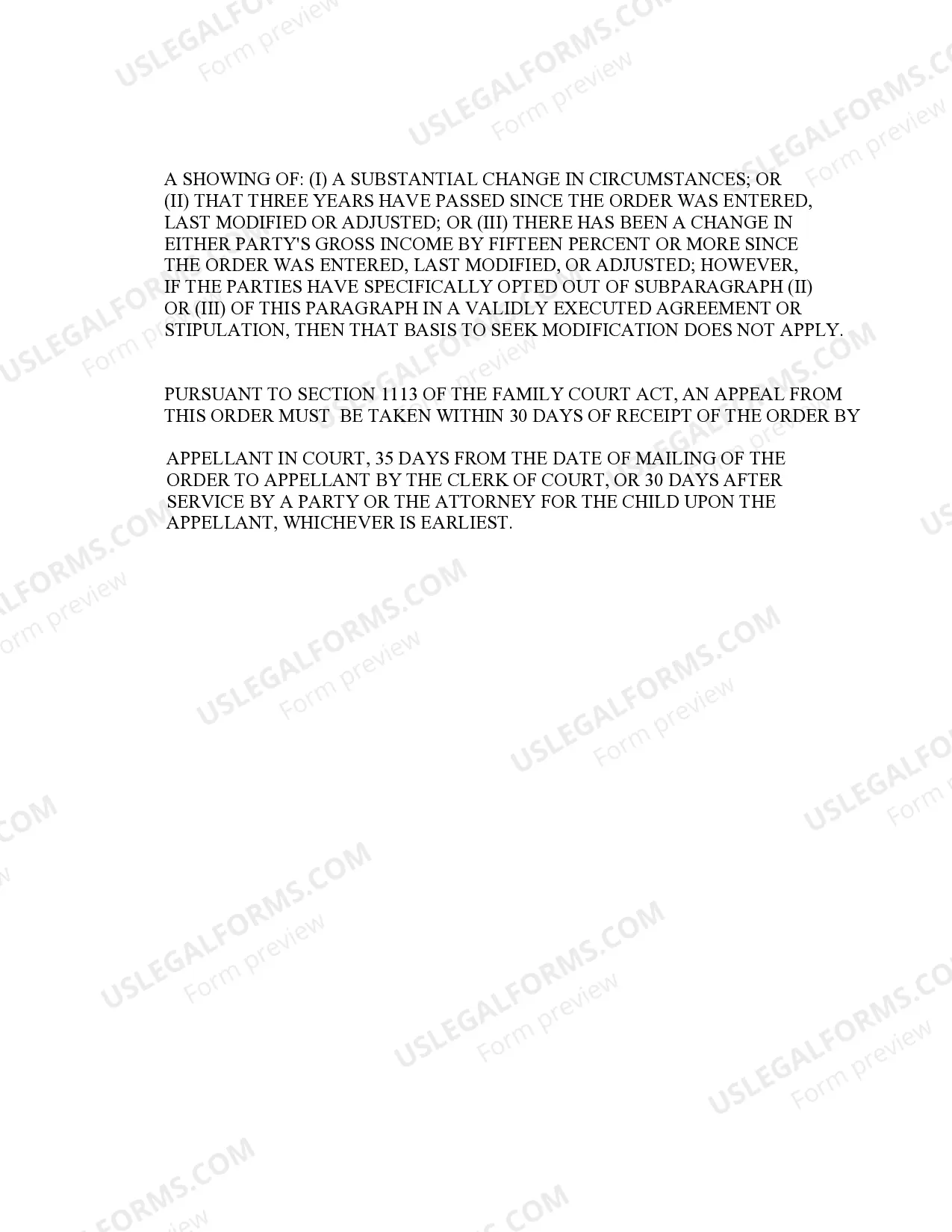 Preview Order Upon Support Magistrate Determination of Willfulness