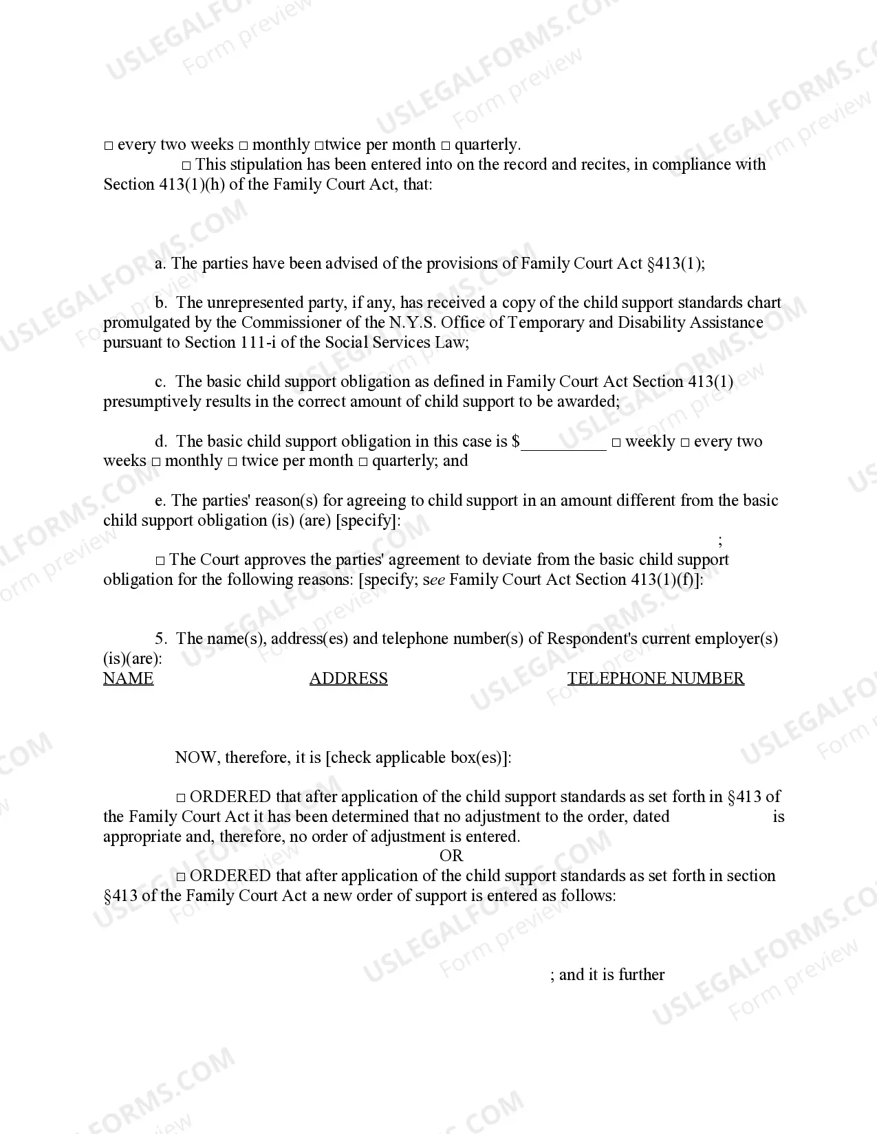 Preview Order Determination of Objections To Adjusted Order COLA