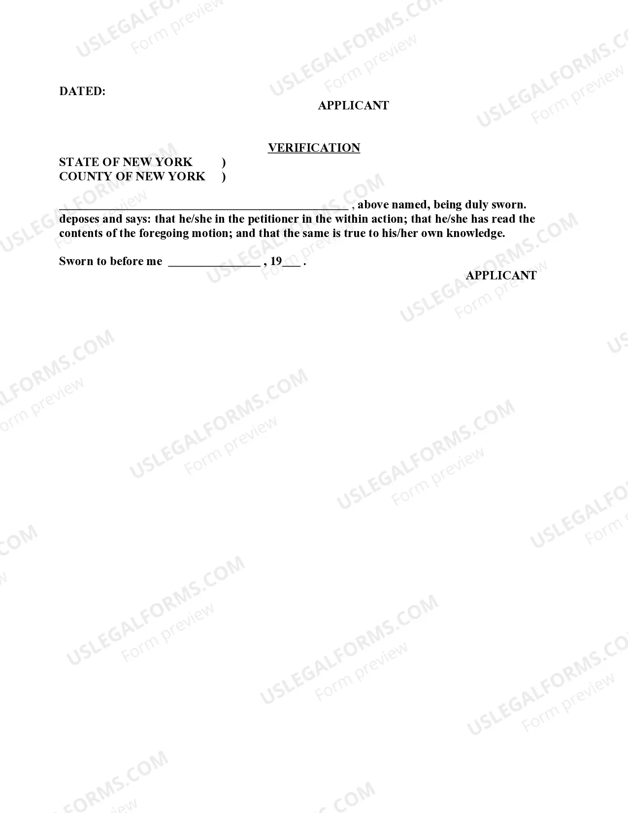 Preview Affidavit In Support of Motion To Vacate Adjusted Order of Support