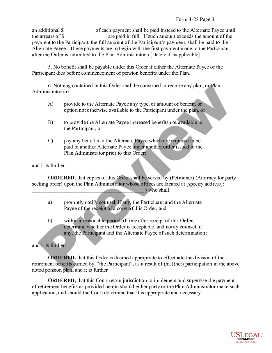 page 2 Qualified Domestic Relations Order preview