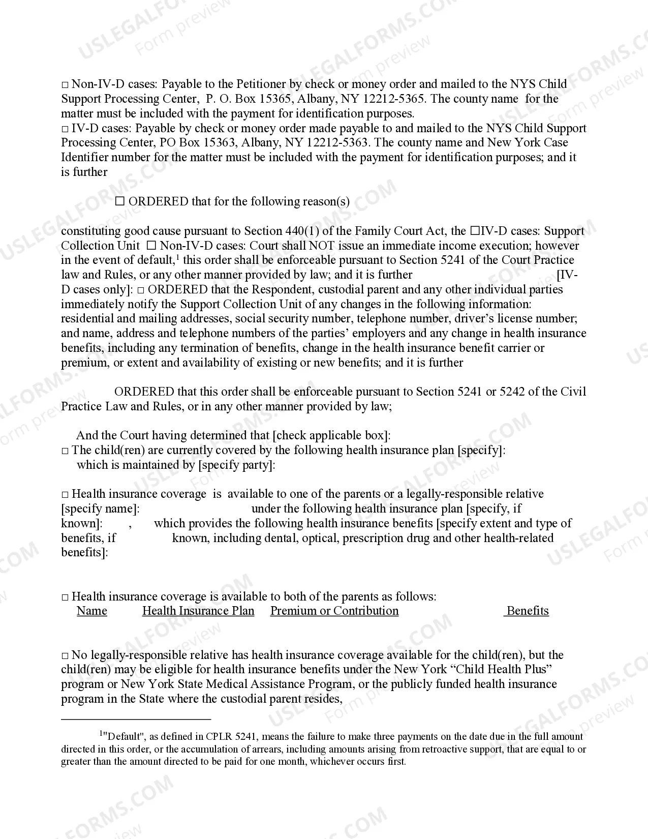 Preview Temporary Order of Support (And Referral To Support Magistrate)
