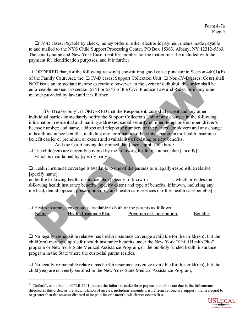 page 4 Order - After Filing of Objections preview