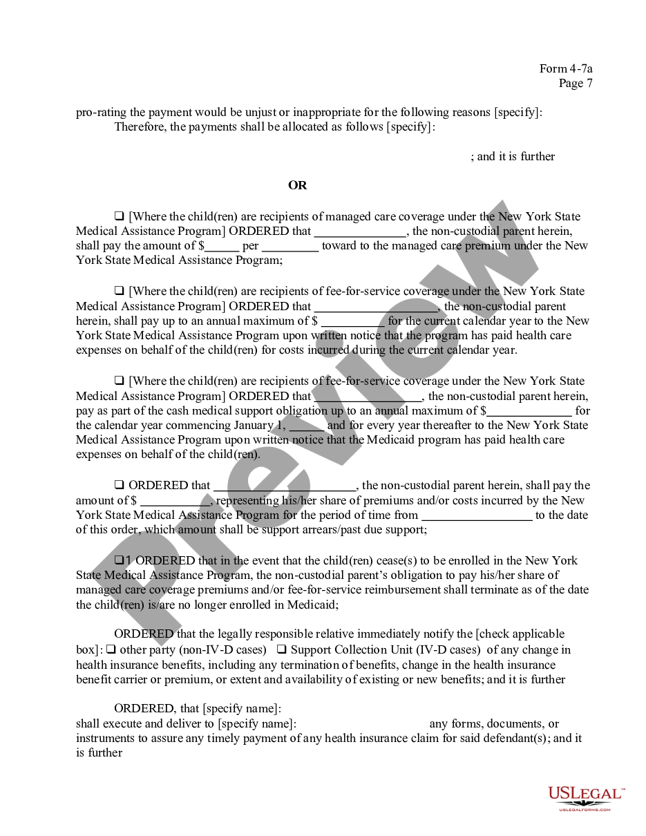 page 6 Order - After Filing of Objections preview