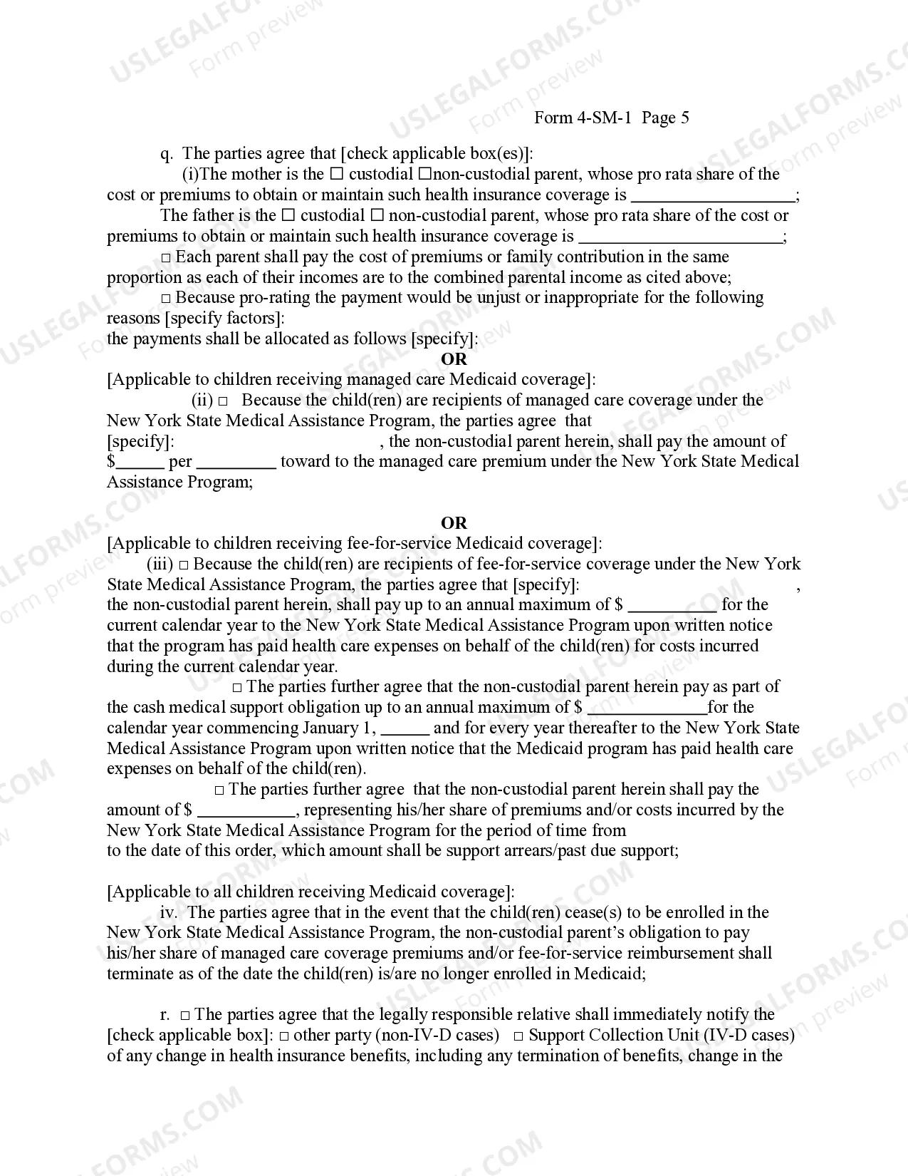 Preview Stipulation for Child Support - 9-99