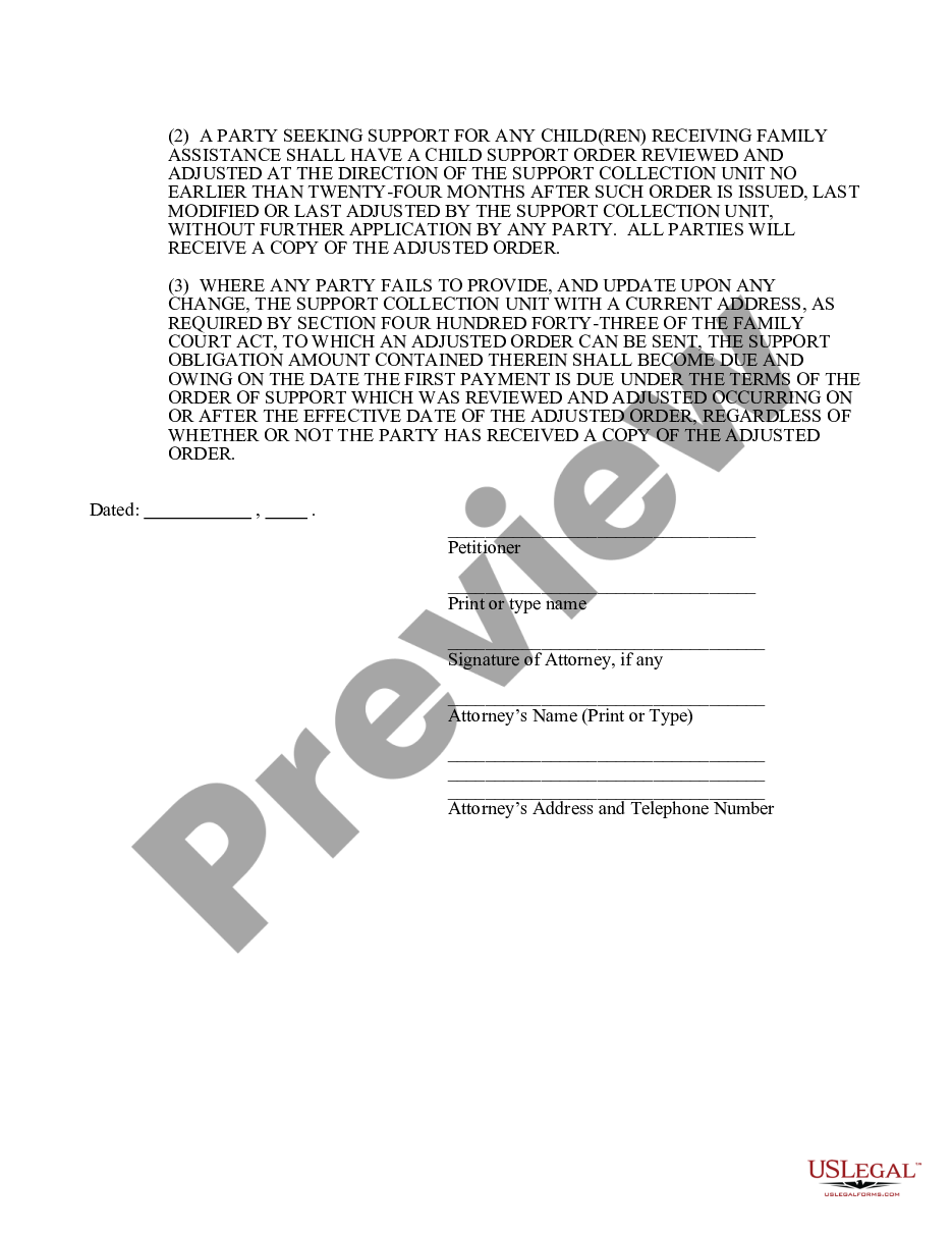 page 2 Paternity Petition - Social Services Official preview