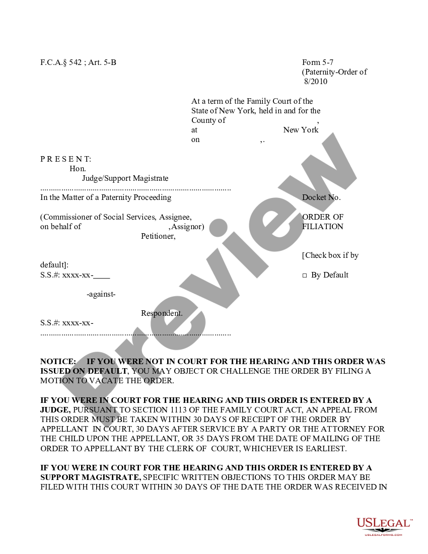 new-york-order-of-filiation-family-court-act-section-564-new-york-family-court-order-us