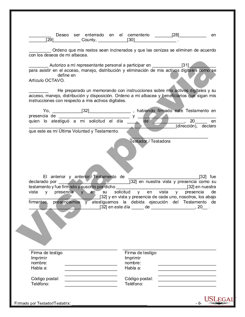 Preview Testamentos mutuos que contienen última voluntad y testamentos para personas solteras que viven juntas sin hijos