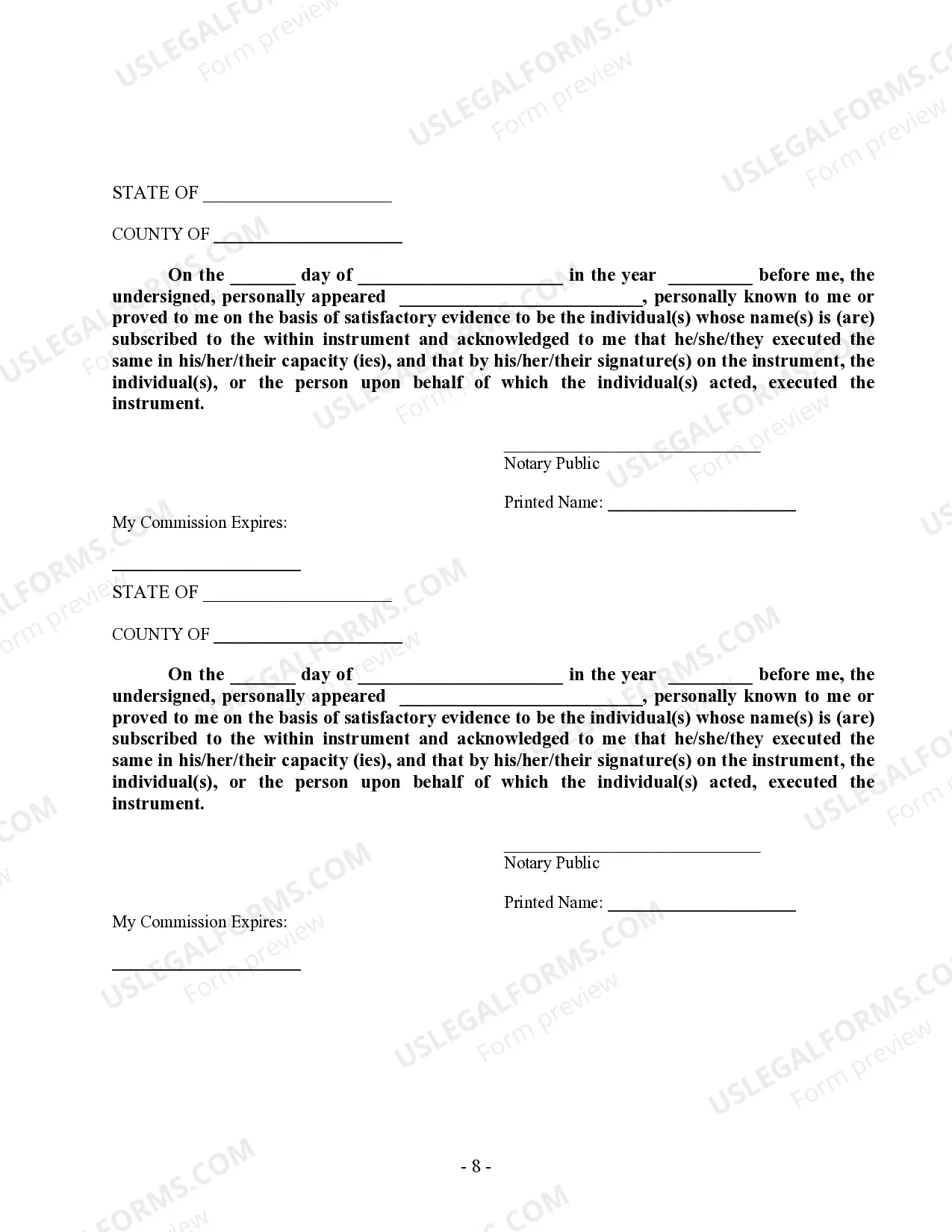 Preview Non-Marital Cohabitation Living Together Agreement