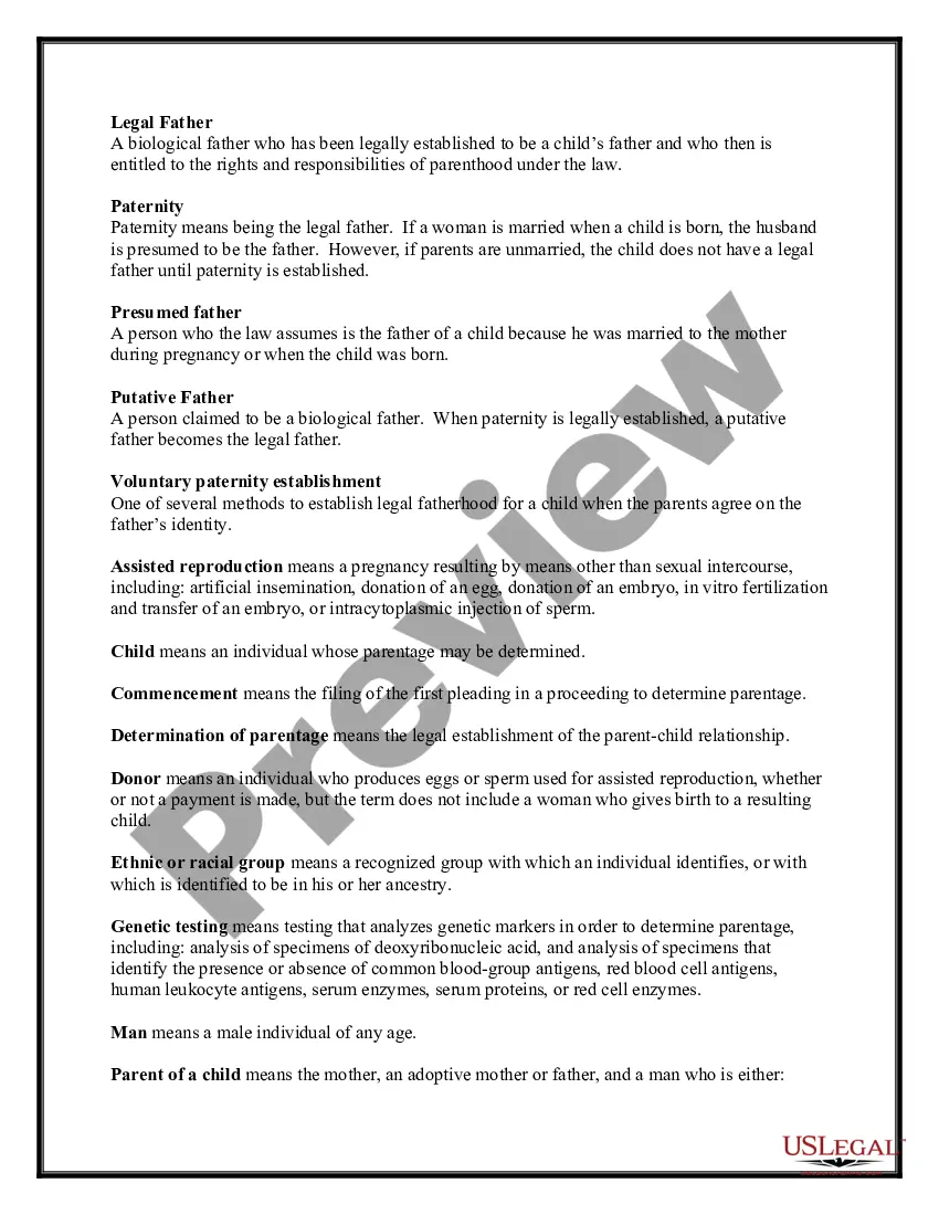 Get Paternity Law and Procedure Handbook Preview Paternity Law and Procedure Handbook