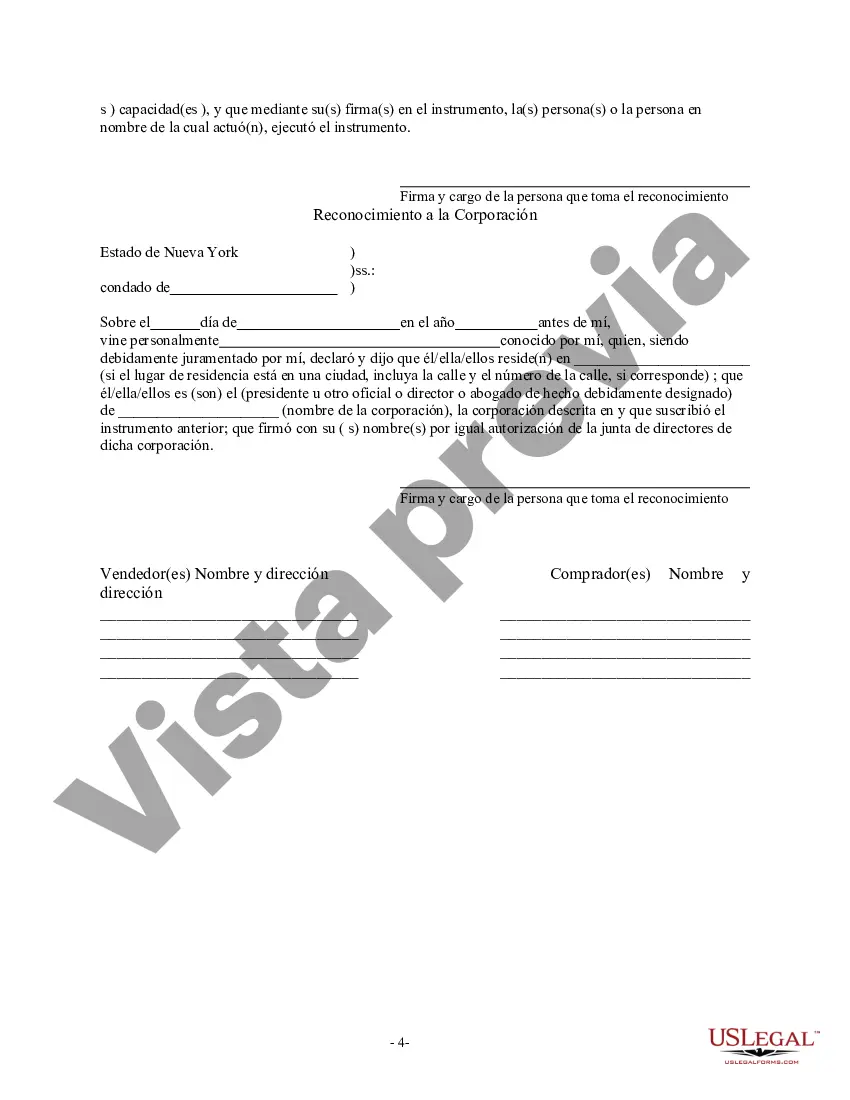 Preview Factura de venta en relación con la venta del negocio por parte del vendedor individual o corporativo