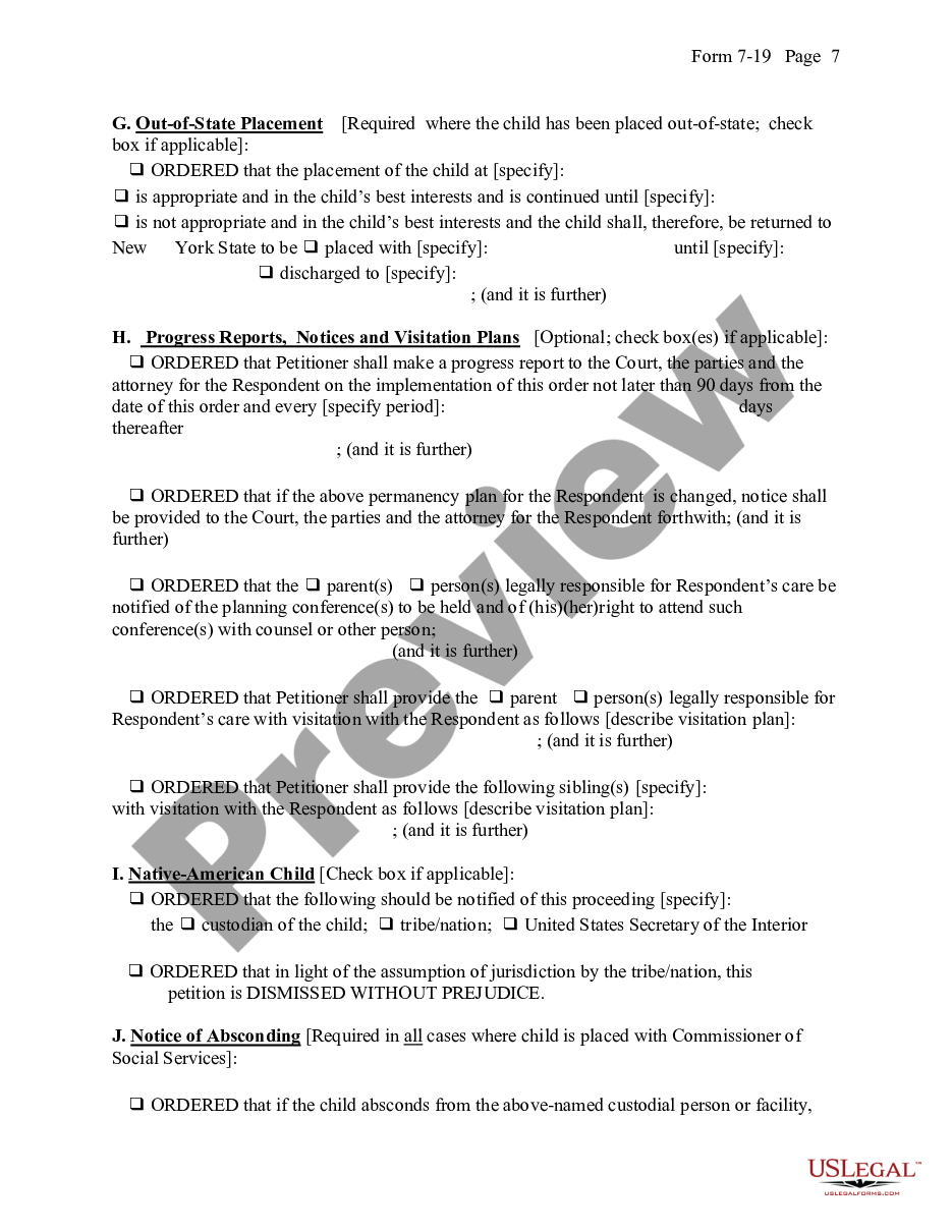page 6 Extension of Placement and Permanency Hearing Order preview