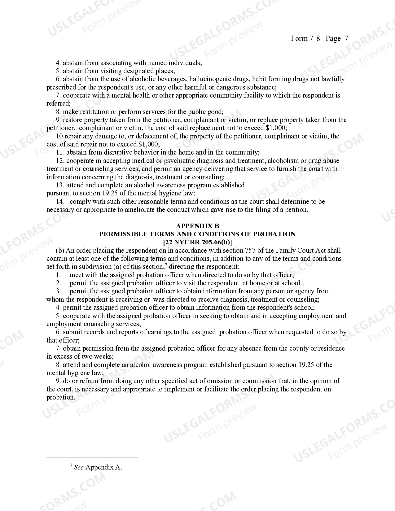 Preview Order of Fact-Finding And Disposition