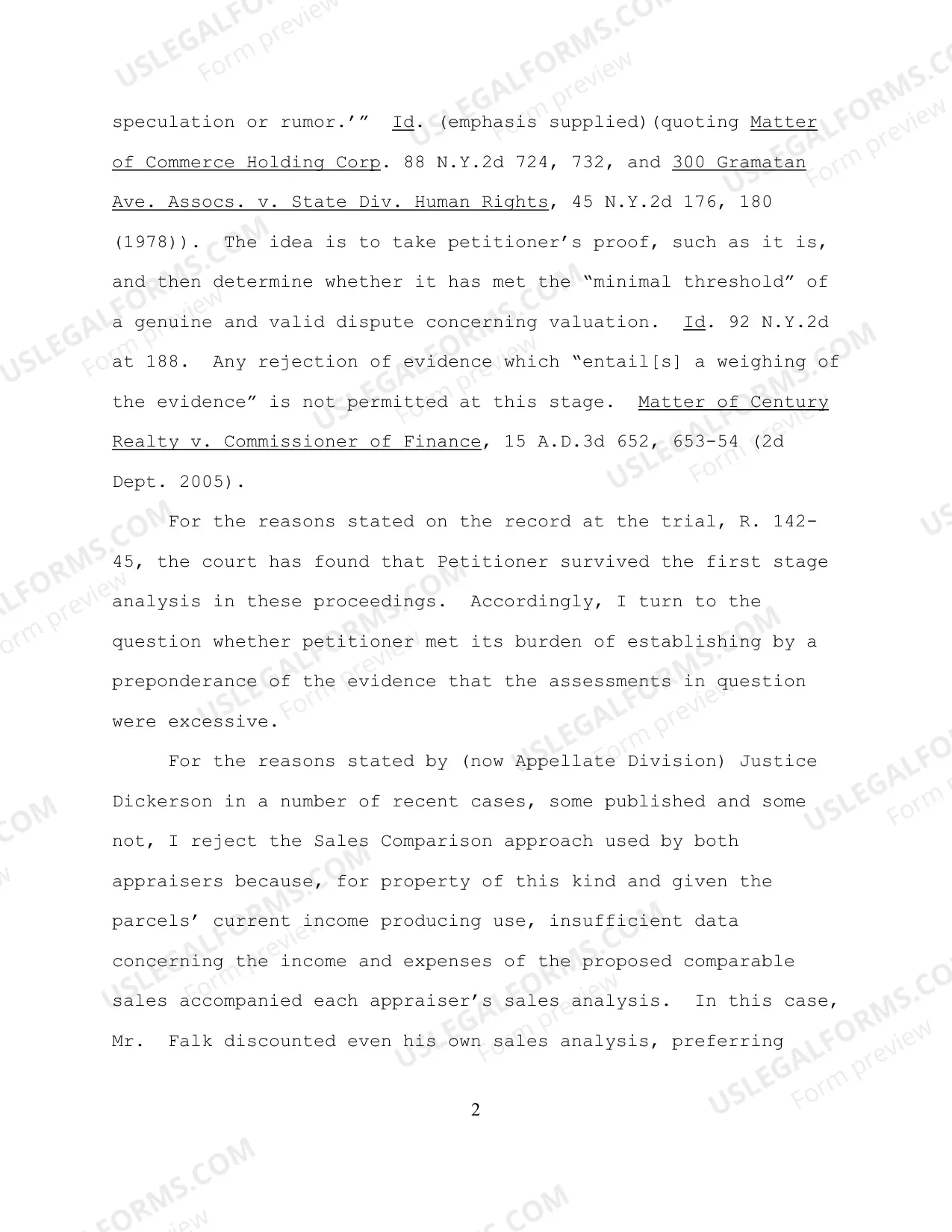 Preview Fifty-Sixty Saginaw Realty, LLC vs. Assessor and Board of Assessment Review of the Town of Henrietta, Monroe County