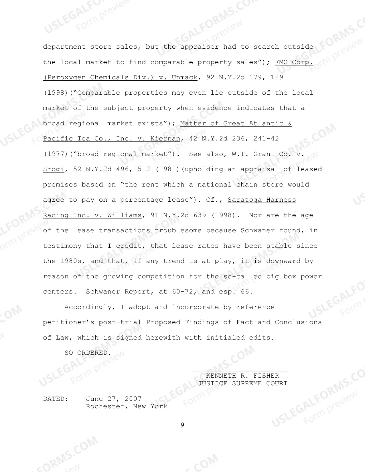 Preview JC Penney Co., Inc. vs. Nathan Gabbert, Assessor, and Board the of Assessment Review of the Town of Henrietta, Monroe County