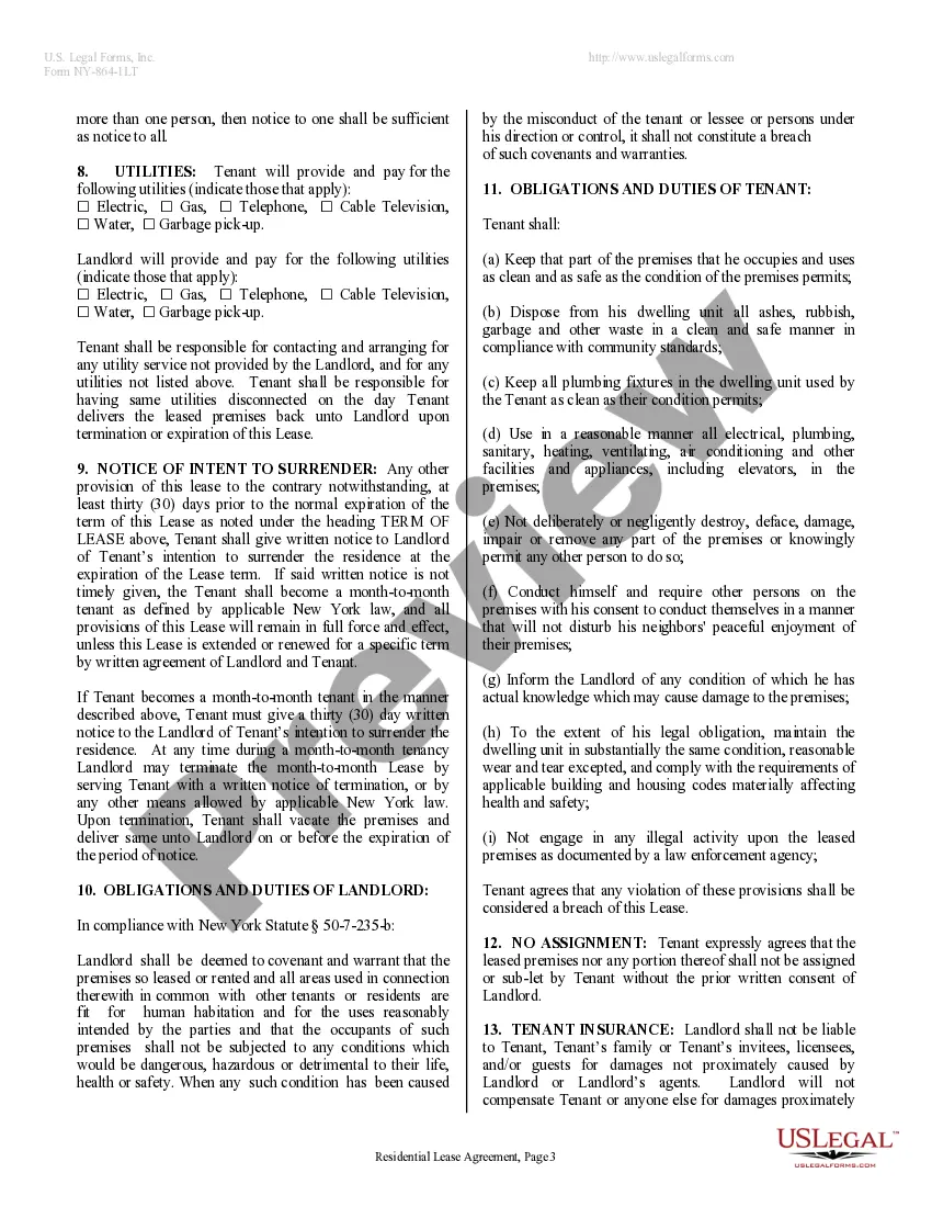 Get Residential Lease or Rental Agreement for Month to Month Preview Residential Lease or Rental Agreement for Month to Month