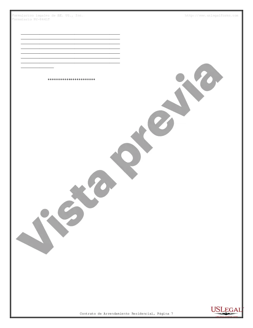 Preview Contrato de arrendamiento de alquiler residencial