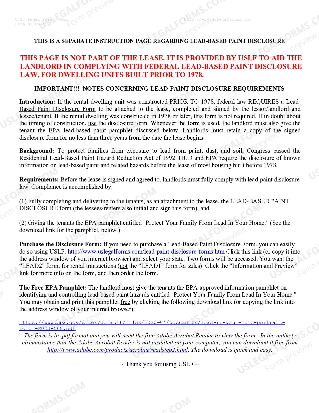 Preview Residential Rental Lease Agreement
