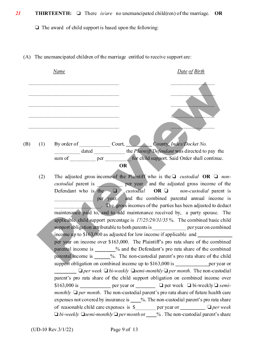Nassau new york findings of fact and conclusions of law us legal forms