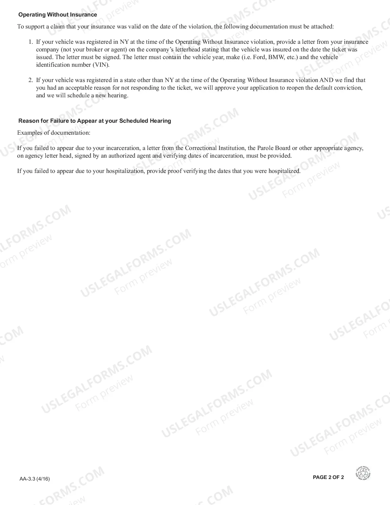 Preview Applications to Open Default Conviction