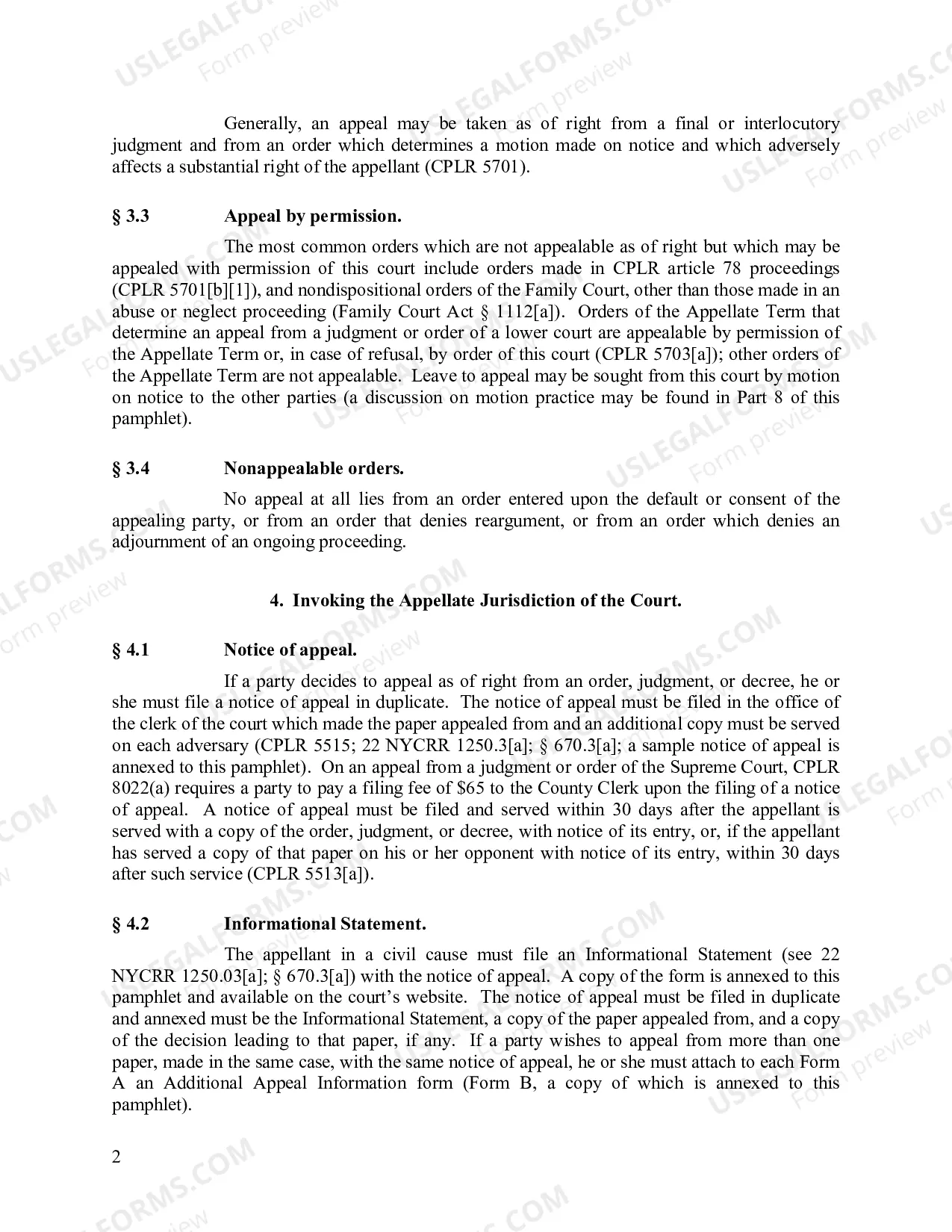 Preview Guide to Civil Practice