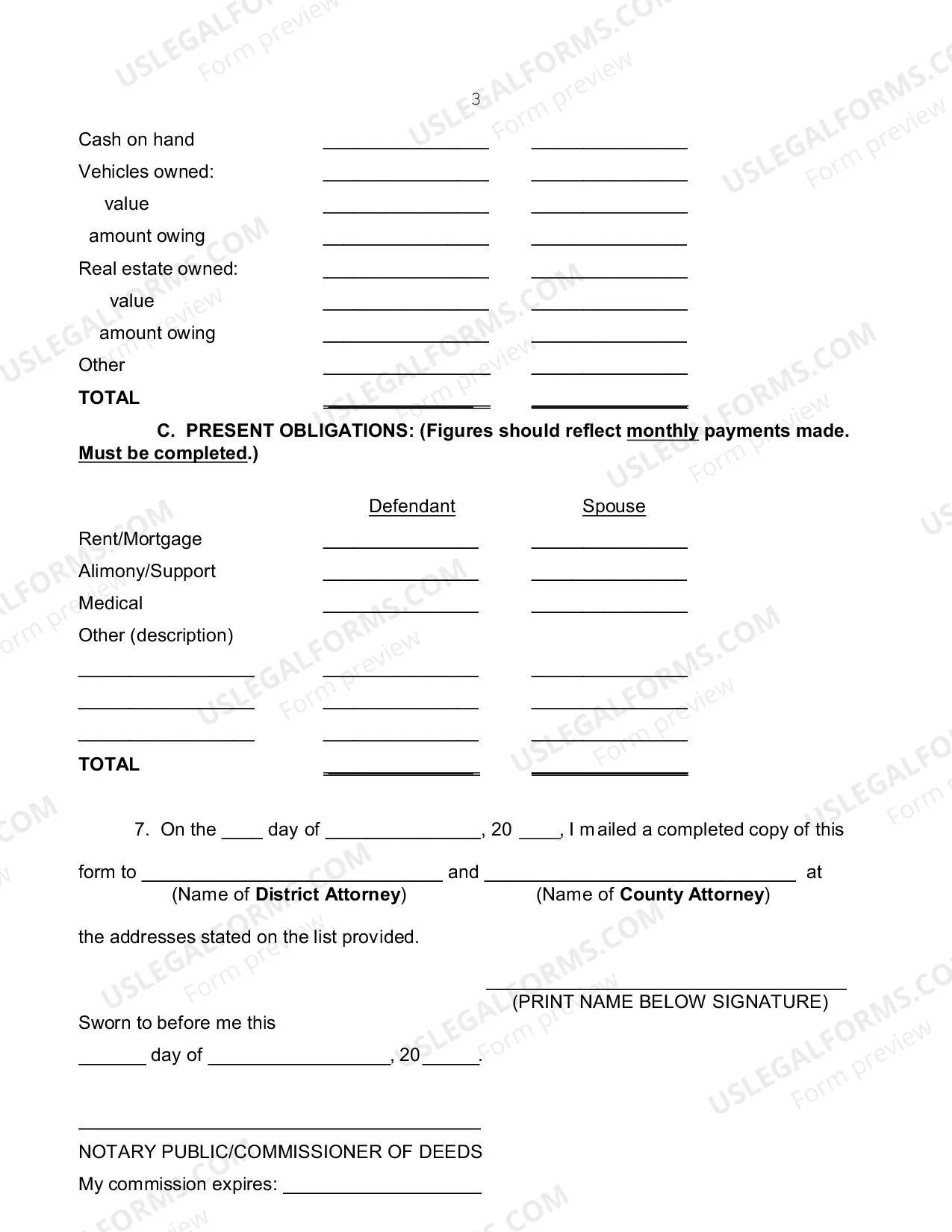 Preview Poor Person/Assignment of Counsel Form - Judgment of Conviction