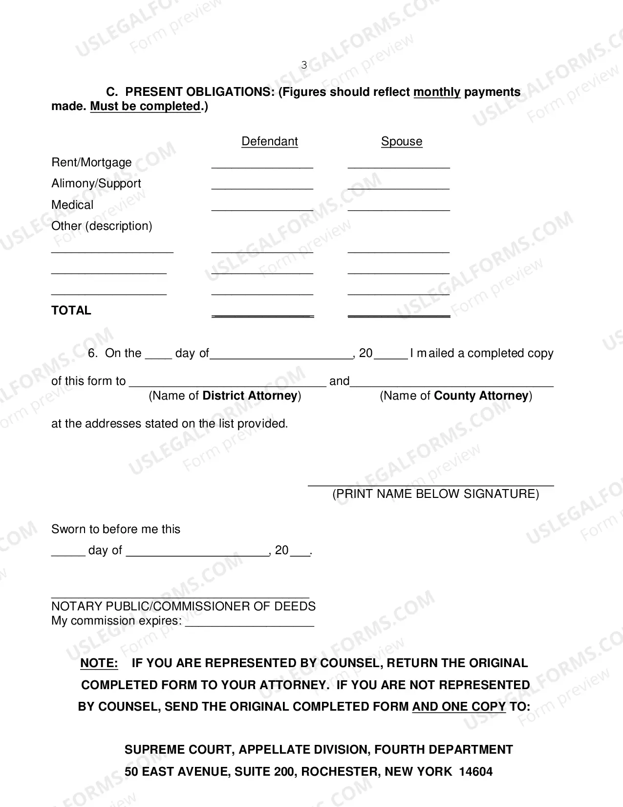 Preview Poor Person/Assignment of Counsel Form - Rockefeller Drug Re-Sentencing
