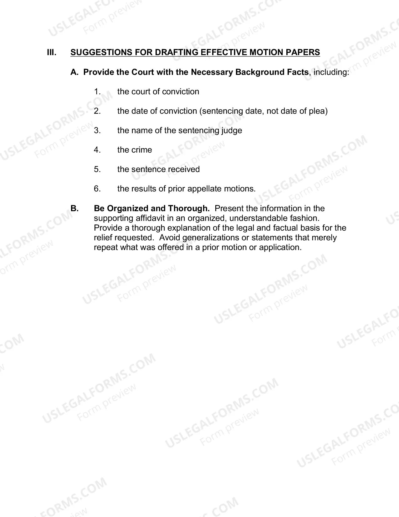 Preview Criminal Motion Practice Aids