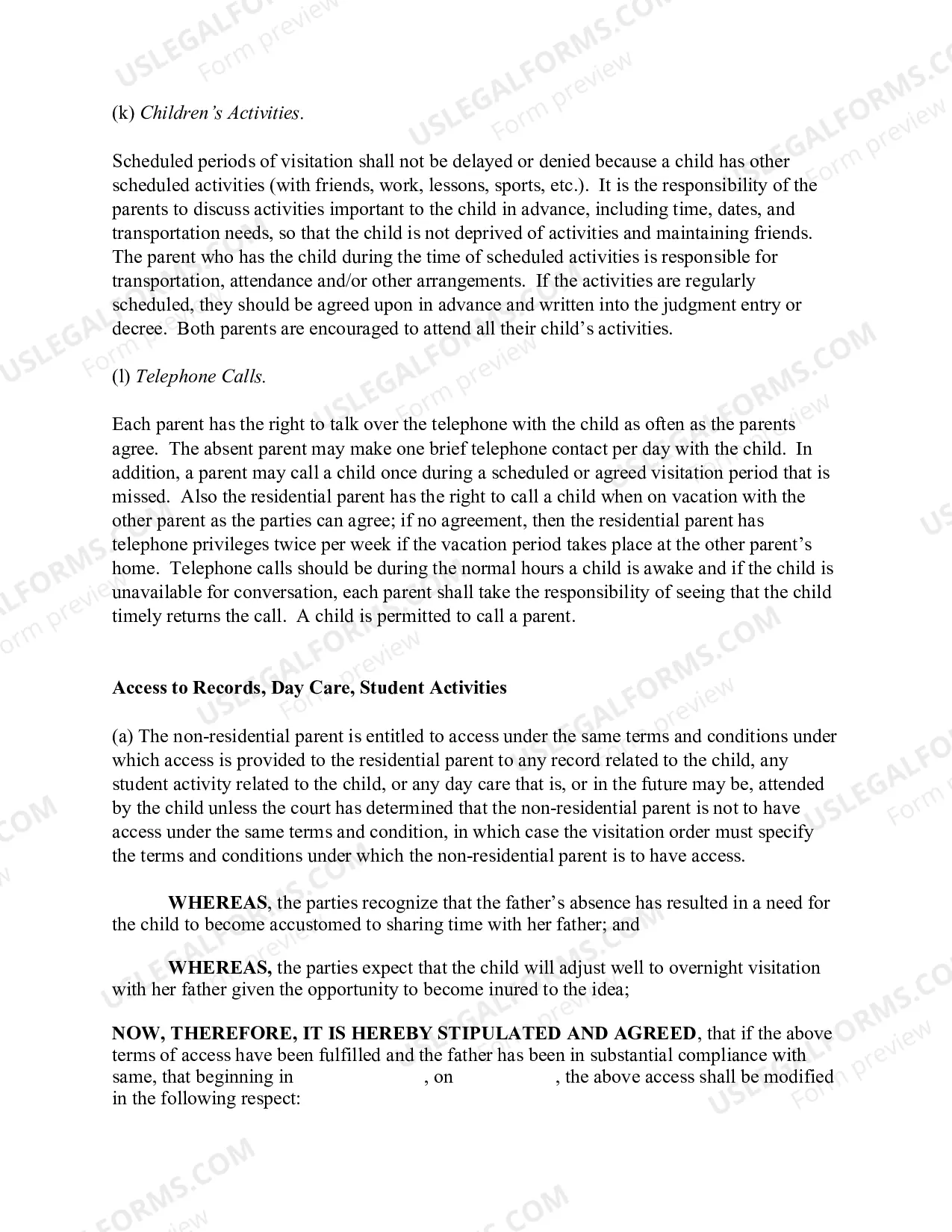 Preview Stipulation of Settlement