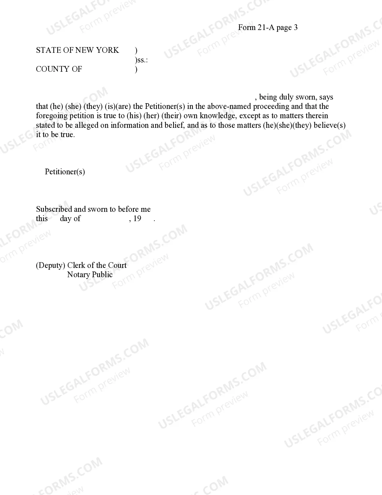 Preview Petition for Temporary Guardianship