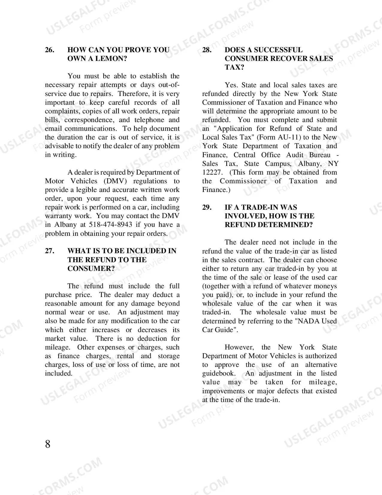 Preview Used Car Guide & Request Form 11