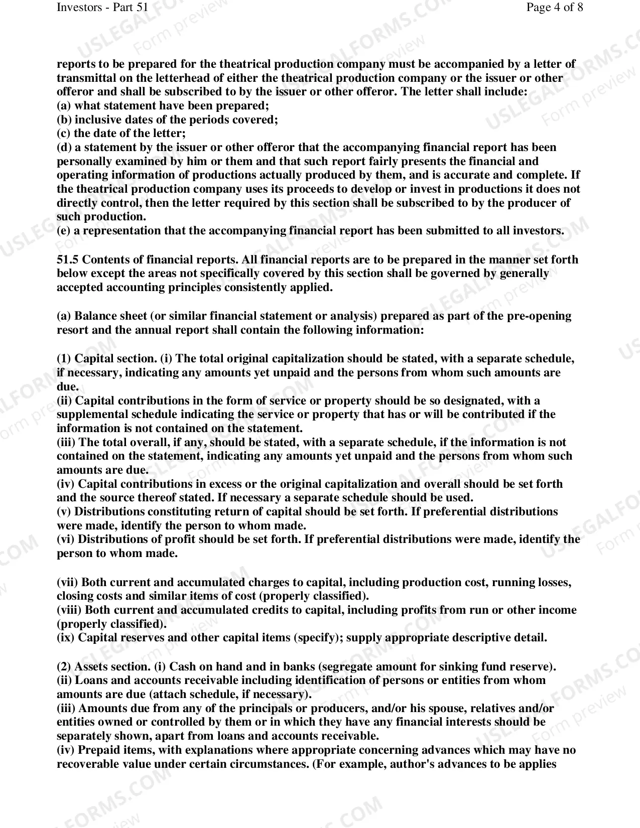 Preview Part 51 Theatrical Accounting