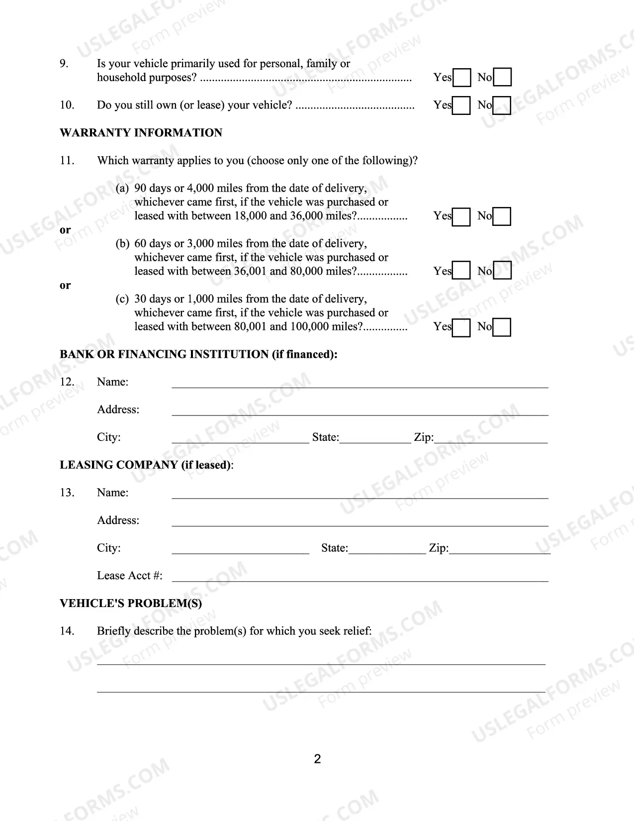 Preview Used Vehicle PDF