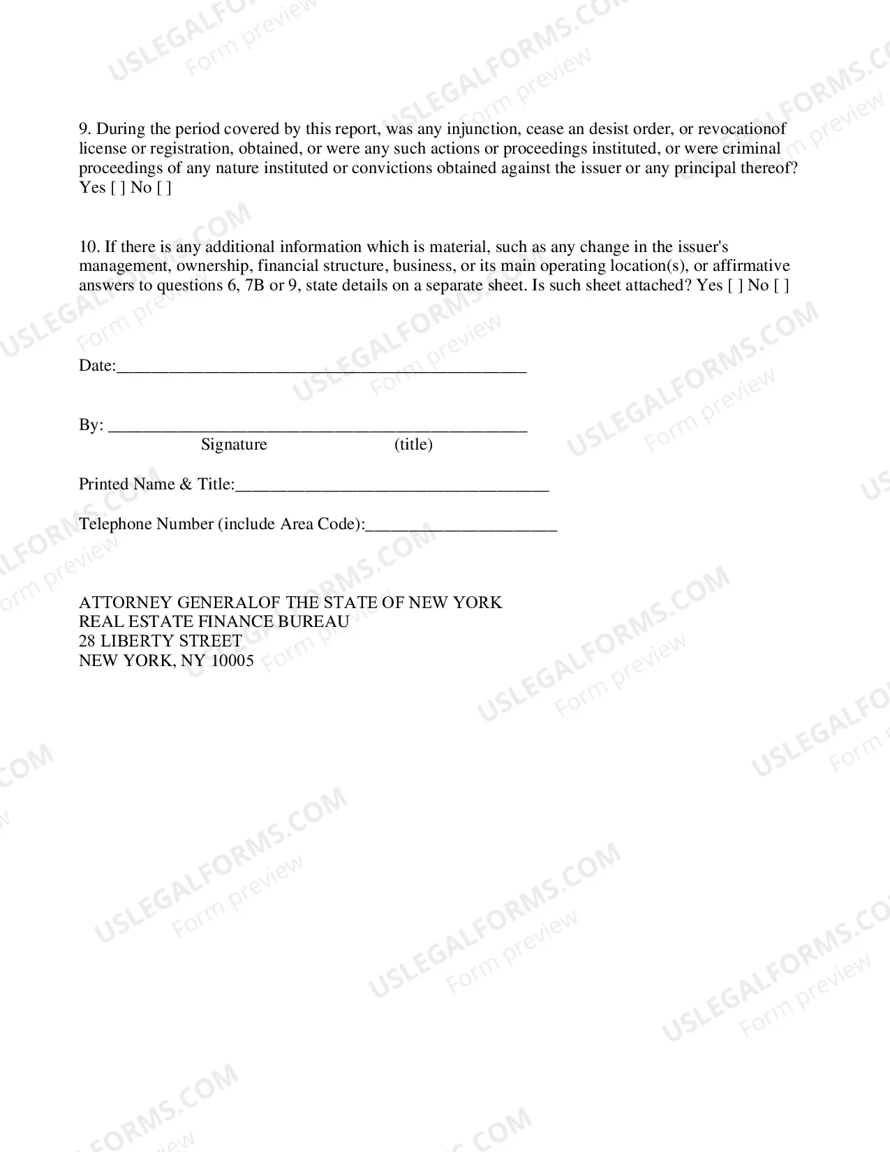 Preview Annual Report (Intrastate)