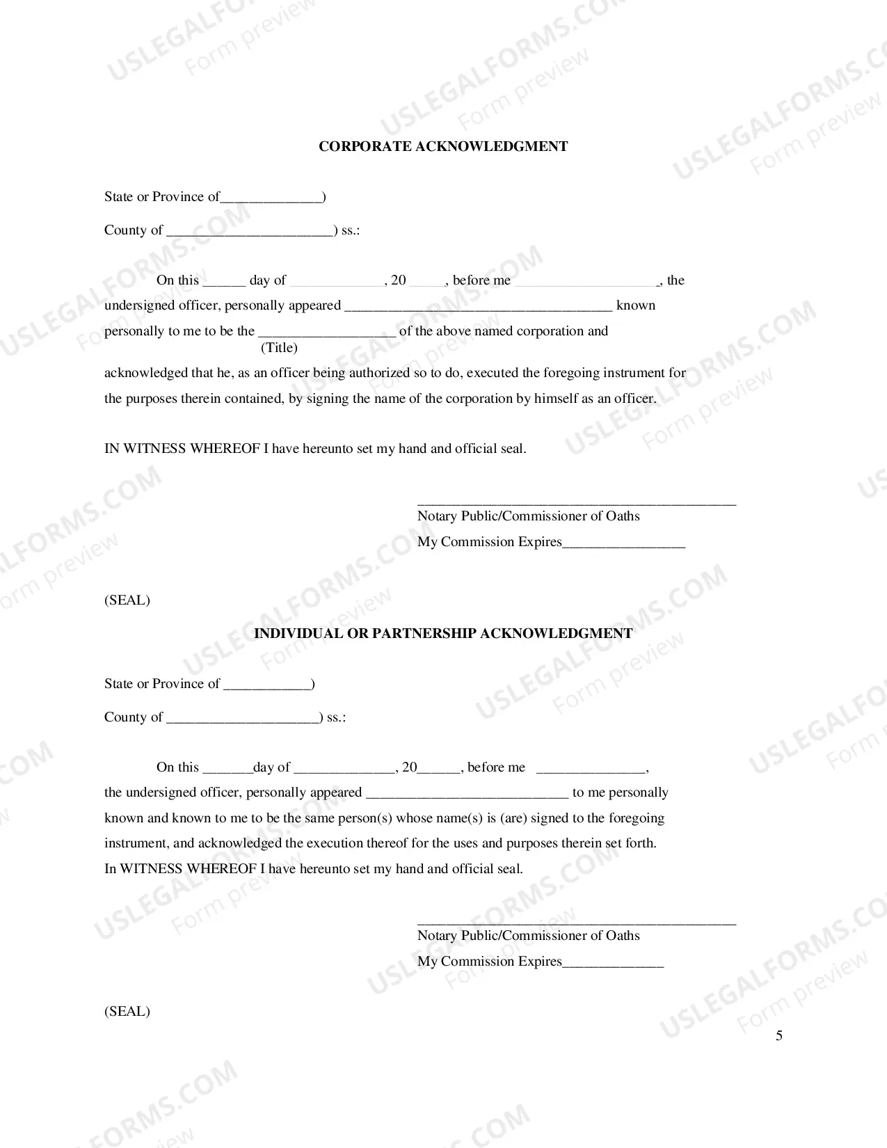 Preview Form U-2 Uniform Consent To Service of Process