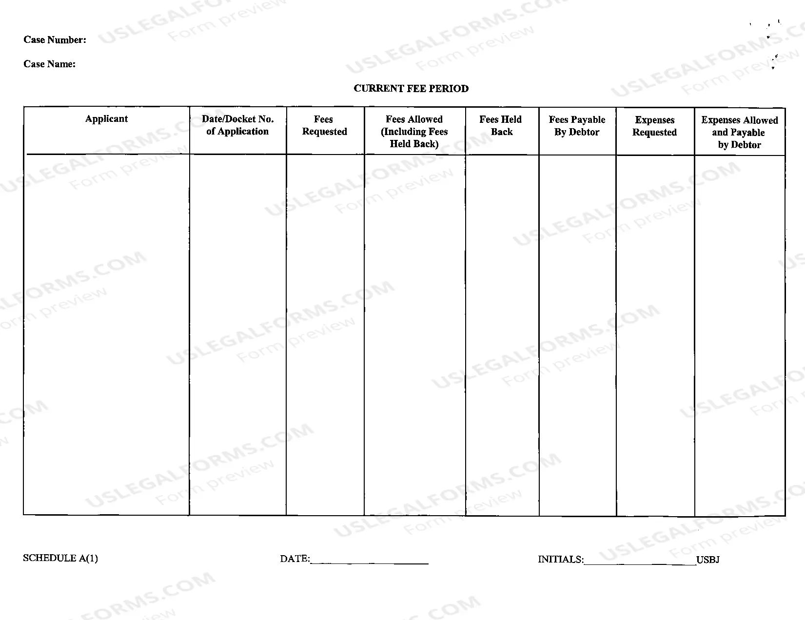 Preview Order Granting Application(s) for Allowance of Interim/Final Compensation and Reimbursement of Expenses
